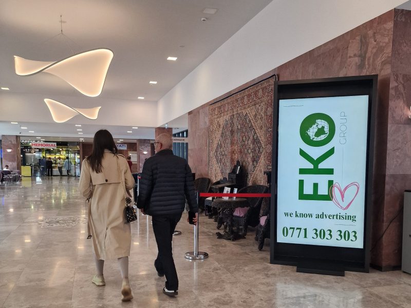 EkoGroup optimizează campanii DOOH pentru performanță, nu doar pentru prezență