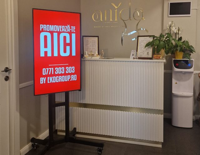 EkoGroup: publicitate digitală indoor pentru branduri care vor consistență